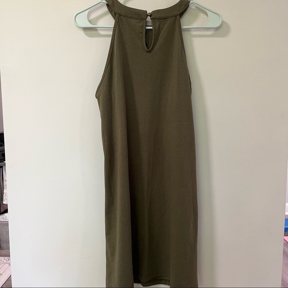 Shein Size Small Dark green Flowy Dress Sleeveless - Picture 4 of 11